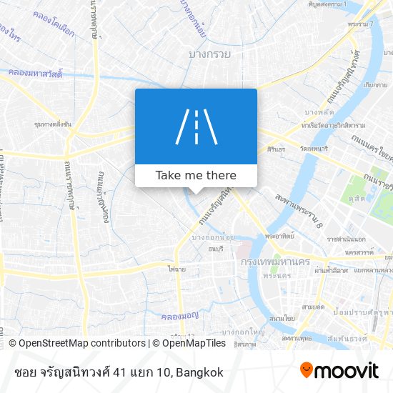 ซอย จรัญสนิทวงศ์ 41 แยก 10 map