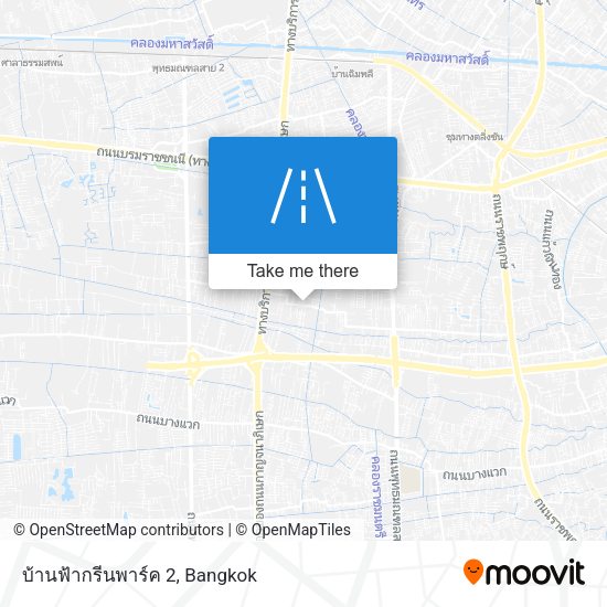 บ้านฟ้ากรีนพาร์ค 2 map