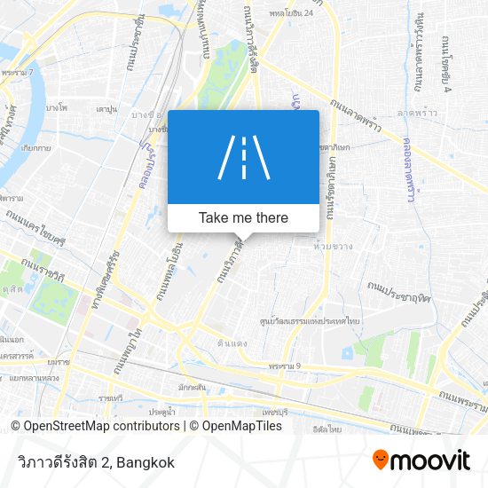 วิภาวดีรังสิต 2 map