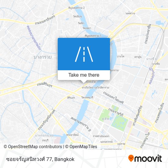 ซอยจรัญสนิทวงศ์ 77 map