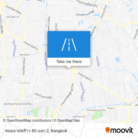 ซอยลาดพร้าว 80 แยก 2 map