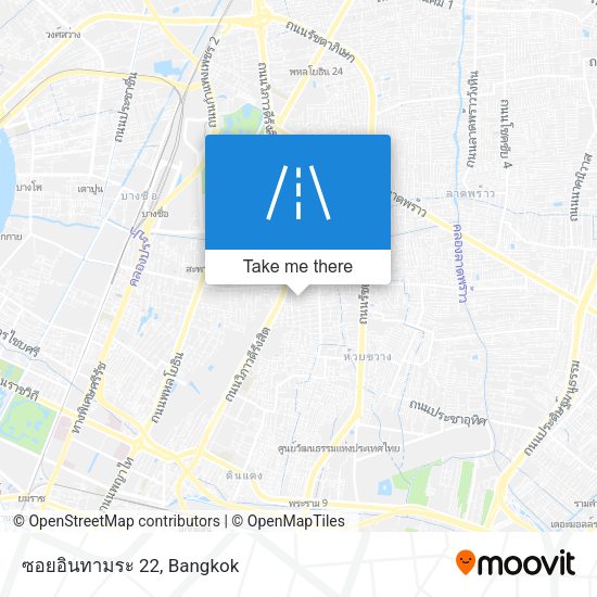 ซอยอินทามระ 22 map