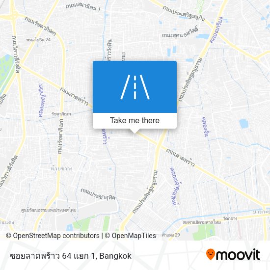 ซอยลาดพร้าว 64 แยก 1 map