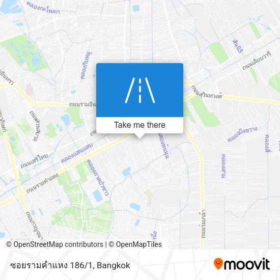 ซอยรามคำแหง 186/1 map