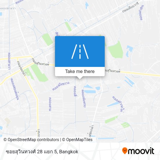ซอยสุวินทวงศ์ 28 แยก 5 map