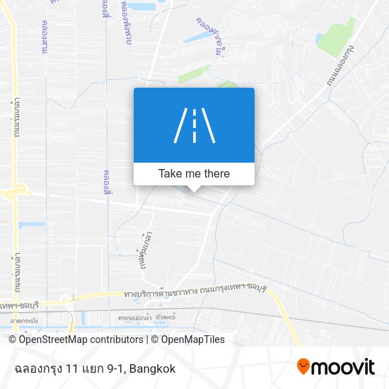 ฉลองกรุง 11 แยก 9-1 map