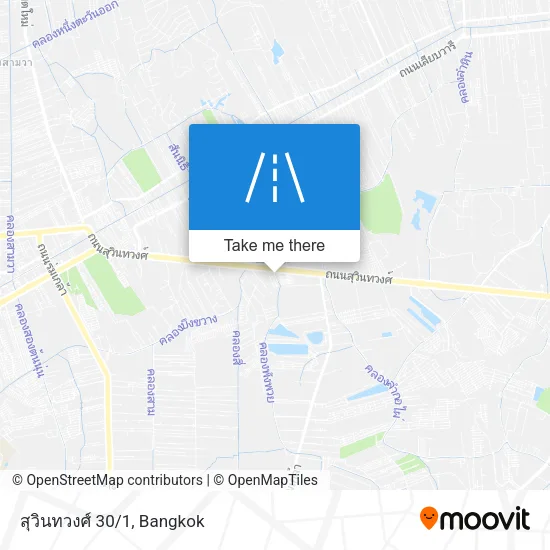 สุวินทวงศ์ 30/1 map