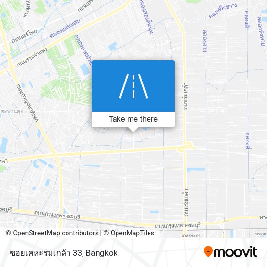 ซอยเคหะร่มเกล้า 33 map