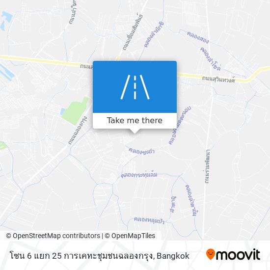 โซน 6 แยก 25 การเคหะชุมชนฉลองกรุง map