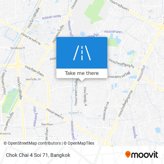 Chok Chai 4 Soi 71 map