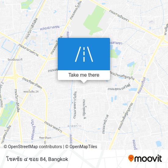 โชคชัย ๔ ซอย 84 map