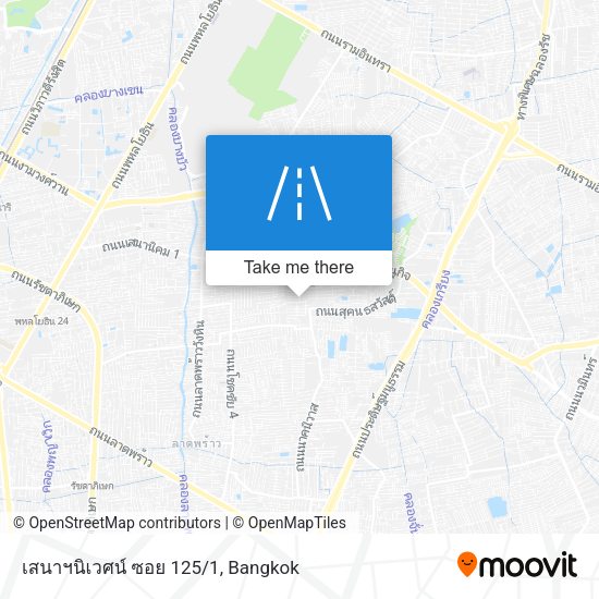 เสนาฯนิเวศน์ ซอย 125/1 map