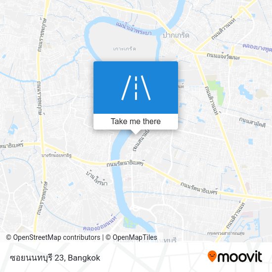 ซอยนนทบุรี 23 map