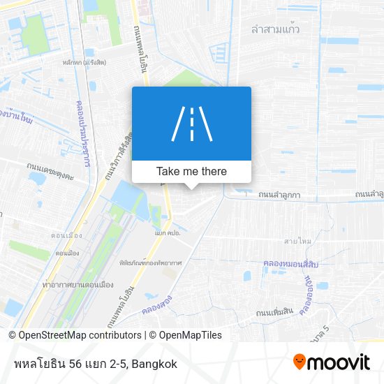 พหลโยธิน 56 แยก 2-5 map