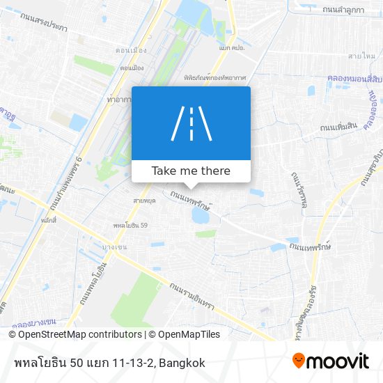 พหลโยธิน 50 แยก 11-13-2 map