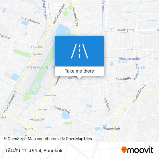 เพิ่มสิน 11 แยก 4 map
