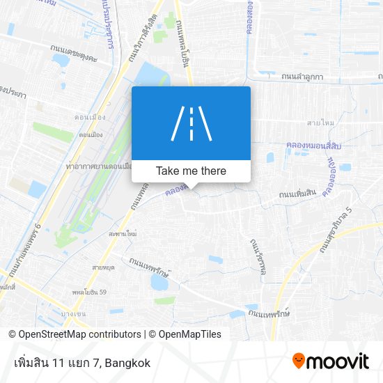 เพิ่มสิน 11 แยก 7 map