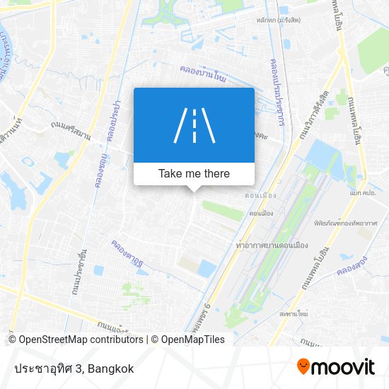 ประชาอุทิศ 3 map