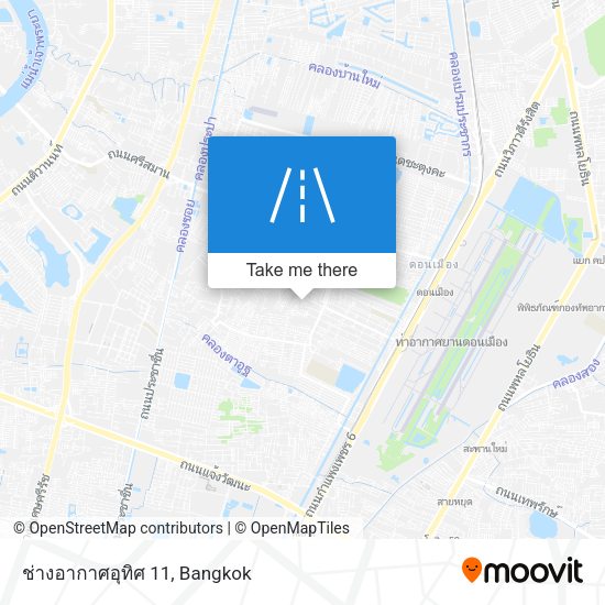 ช่างอากาศอุทิศ 11 map