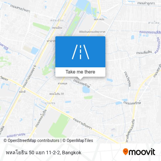 พหลโยธิน 50 แยก 11-2-2 map
