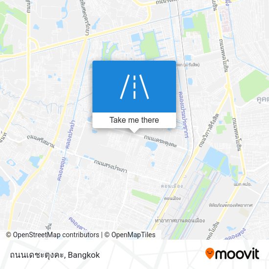 ถนนเดชะตุงคะ map