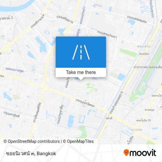 ซอยนิเวศน์ ๓ map