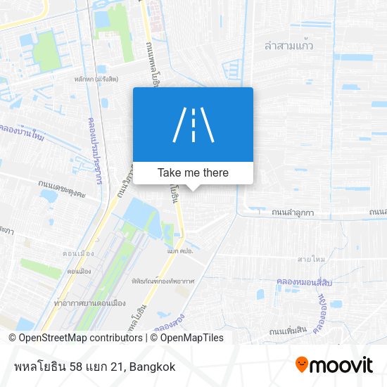 พหลโยธิน 58 แยก 21 map