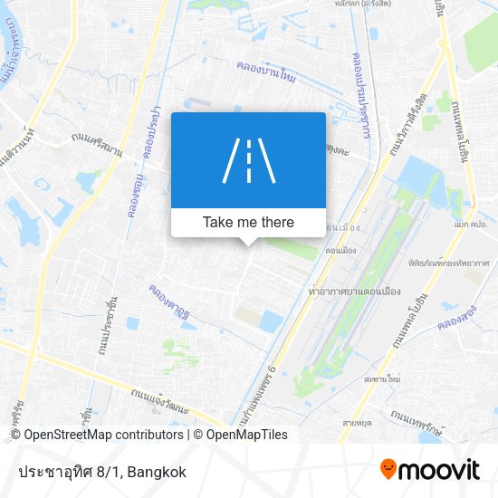ประชาอุทิศ 8/1 map