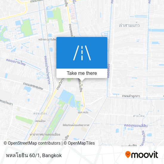 พหลโยธิน 60/1 map