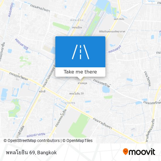 พหลโยธิน 69 map