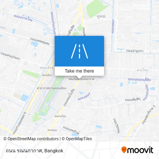 ถนน รณนภากาศ map