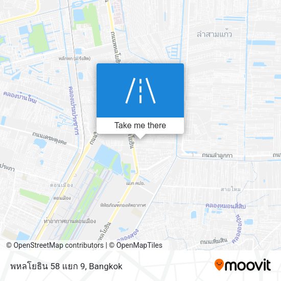 พหลโยธิน 58 แยก 9 map