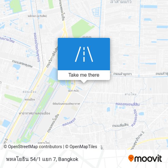 พหลโยธิน 54/1 แยก 7 map