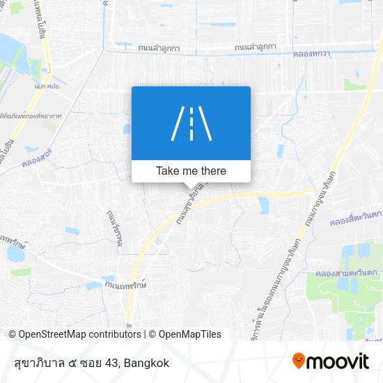 สุขาภิบาล ๕ ซอย 43 map