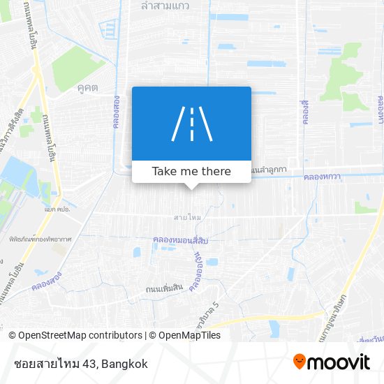 ซอยสายไหม 43 map