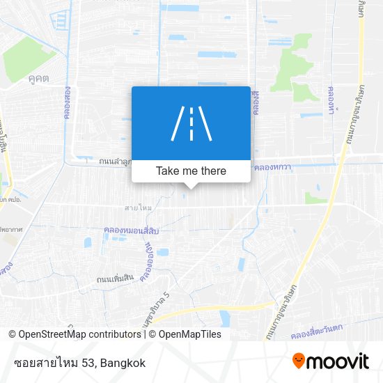 ซอยสายไหม 53 map