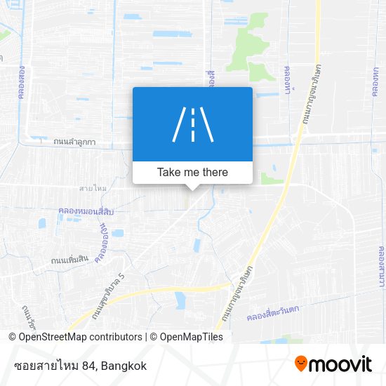 ซอยสายไหม 84 map