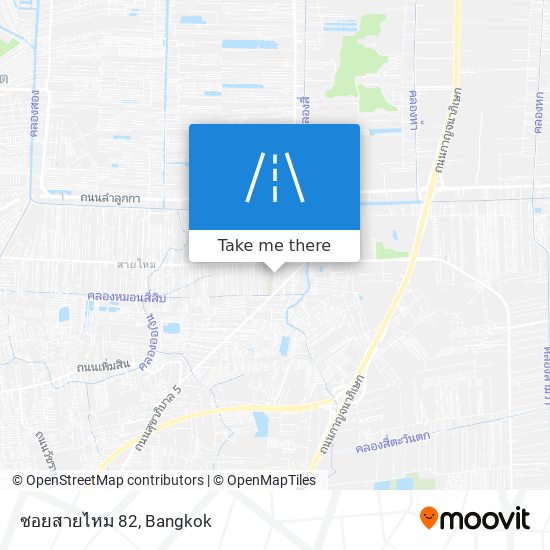 ซอยสายไหม 82 map