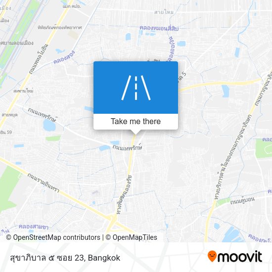 สุขาภิบาล ๕ ซอย 23 map