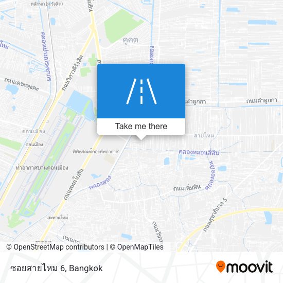 ซอยสายไหม 6 map