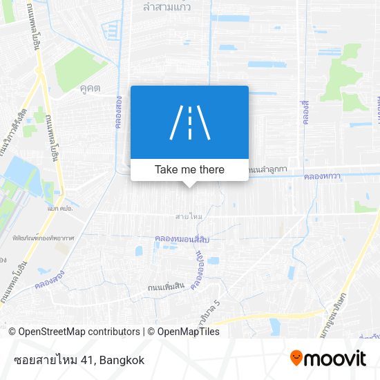 ซอยสายไหม 41 map