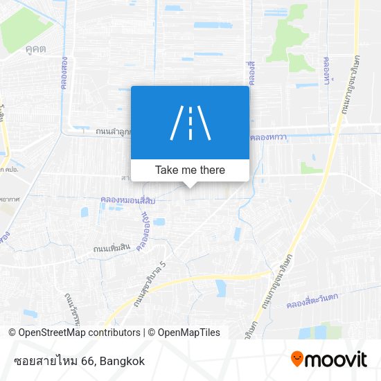 ซอยสายไหม 66 map