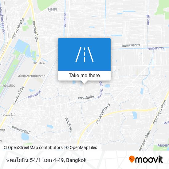 พหลโยธิน 54/1 แยก 4-49 map