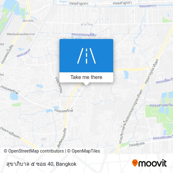 สุขาภิบาล ๕ ซอย 40 map