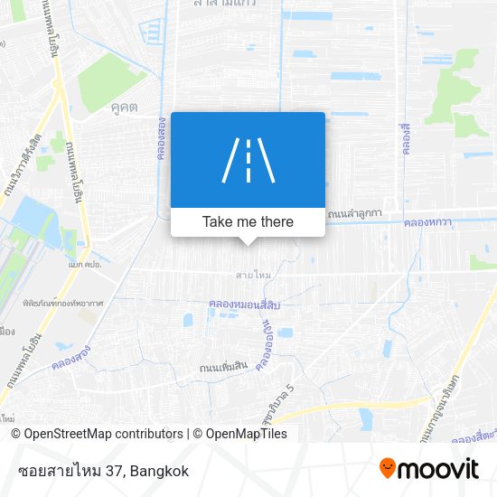 ซอยสายไหม 37 map