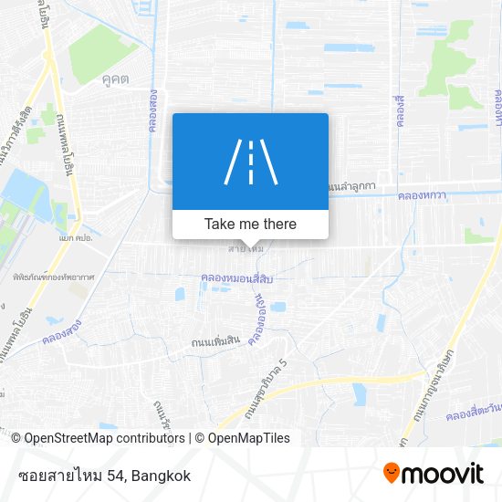 ซอยสายไหม 54 map