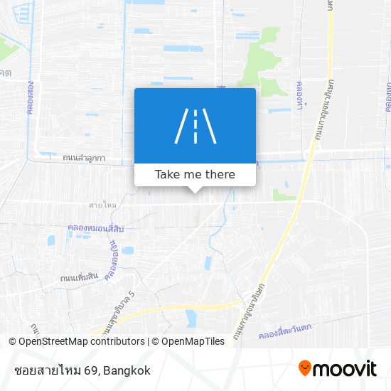 ซอยสายไหม 69 map