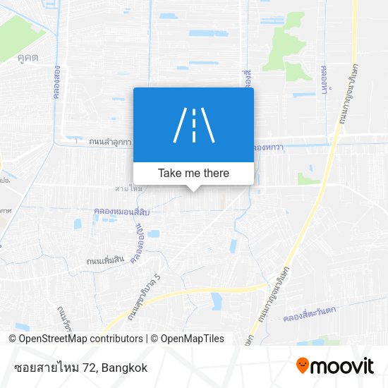 ซอยสายไหม 72 map