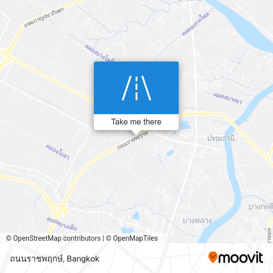 ถนนราชพฤกษ์ map