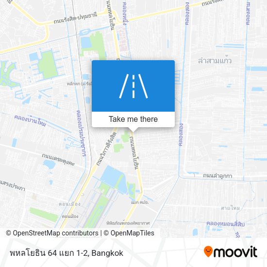 พหลโยธิน 64 แยก 1-2 map